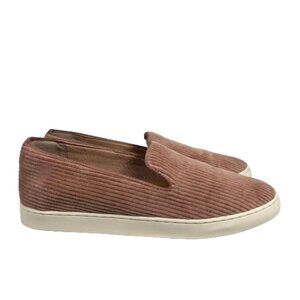 Birdies Womens Shoes The Swift Corduroy Slip On Sneakers Carnation Pink Size 8.5
